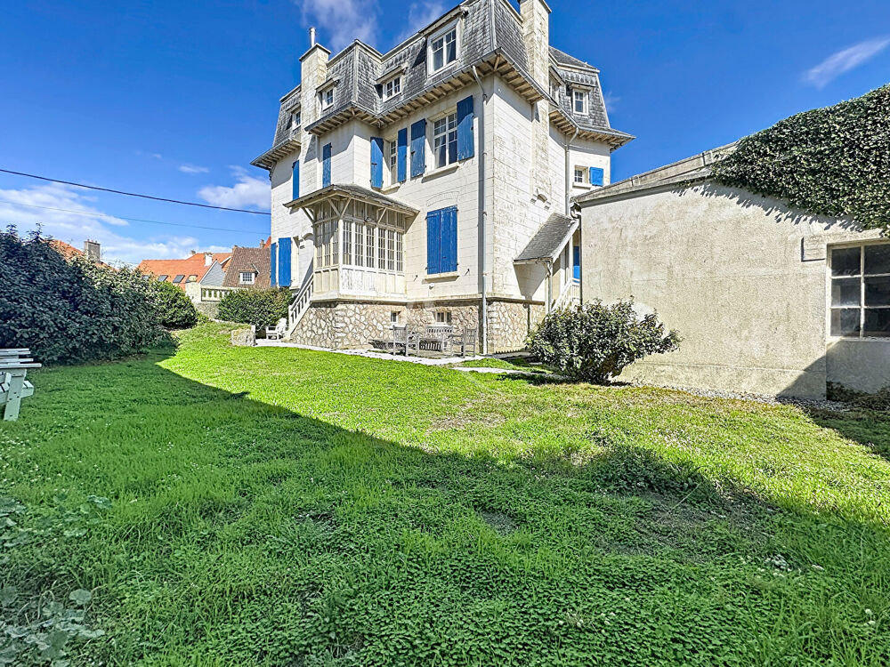 Vente Maison Villa de caractère 272 m²  - 8 chambres - grand garage -patrimoine balnéaire Ambleteuse Ambleteuse