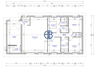  Maison 5 pièces 105 m² Saint simeon de bressieux