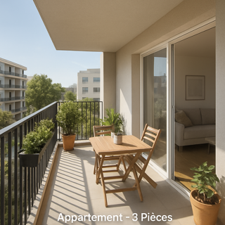  Appartement à vendre 3 pièces 65 m²