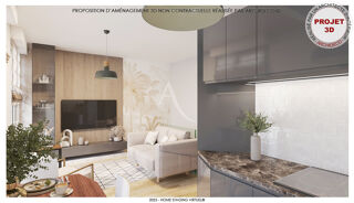  Appartement  vendre 3 pices 45 m