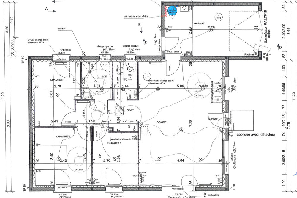Vente Maison Maison plain-pied PMR Pluguffan 4 pièce(s) 80 m2 Pluguffan