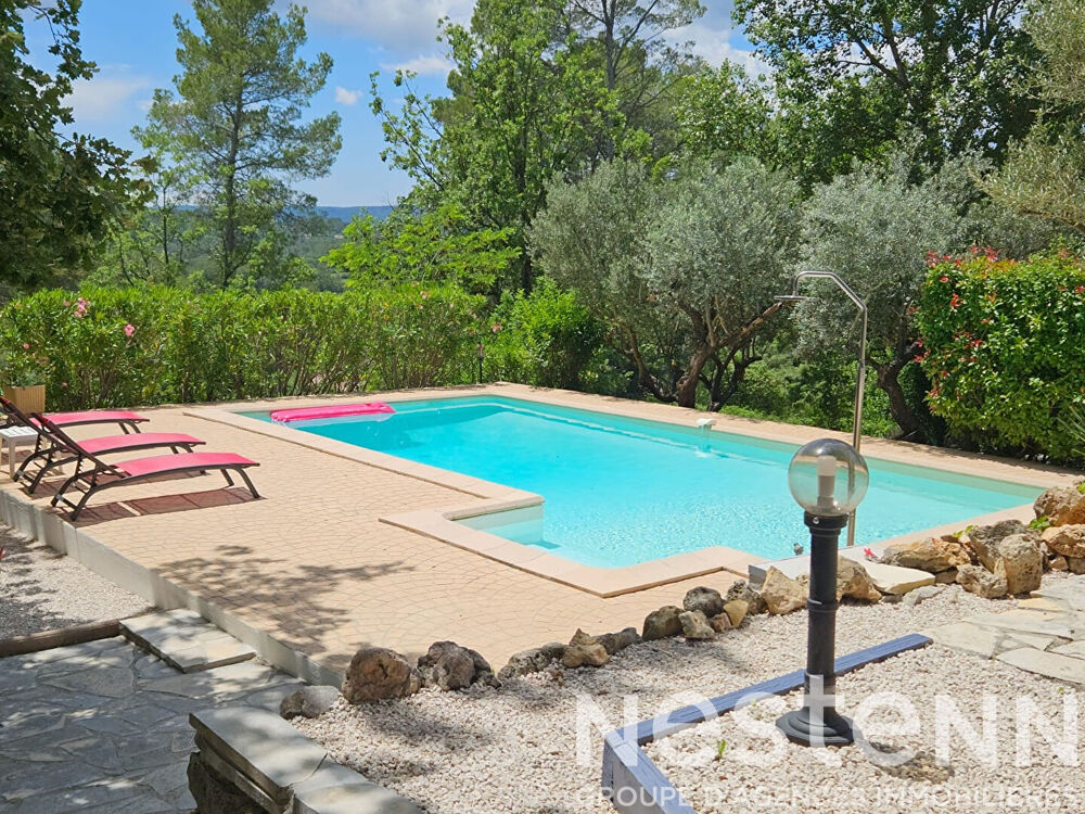 Vente Maison MAISON A VENDRE A LORGUES de 106 m2 de plain pied avec piscine sur un terrain clos de 2676m² Lorgues