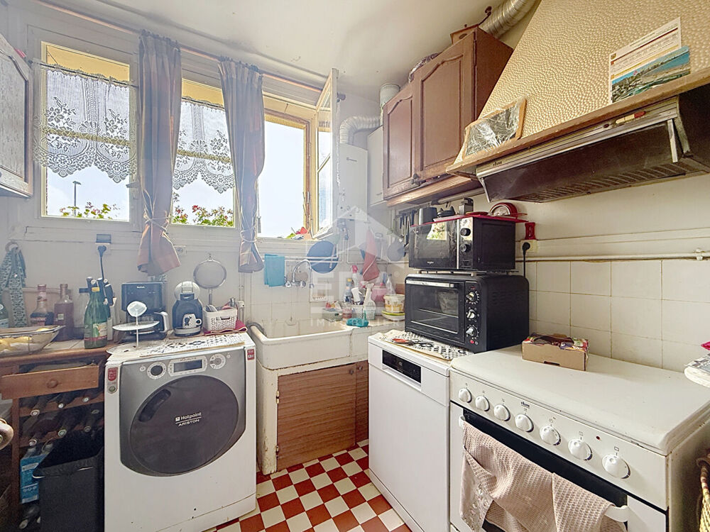 Appartement F3 vendu loué - Face à la gare Saint-Martin d'Étampes