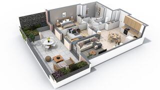  Appartement � vendre 3 pi�ces 68 m�