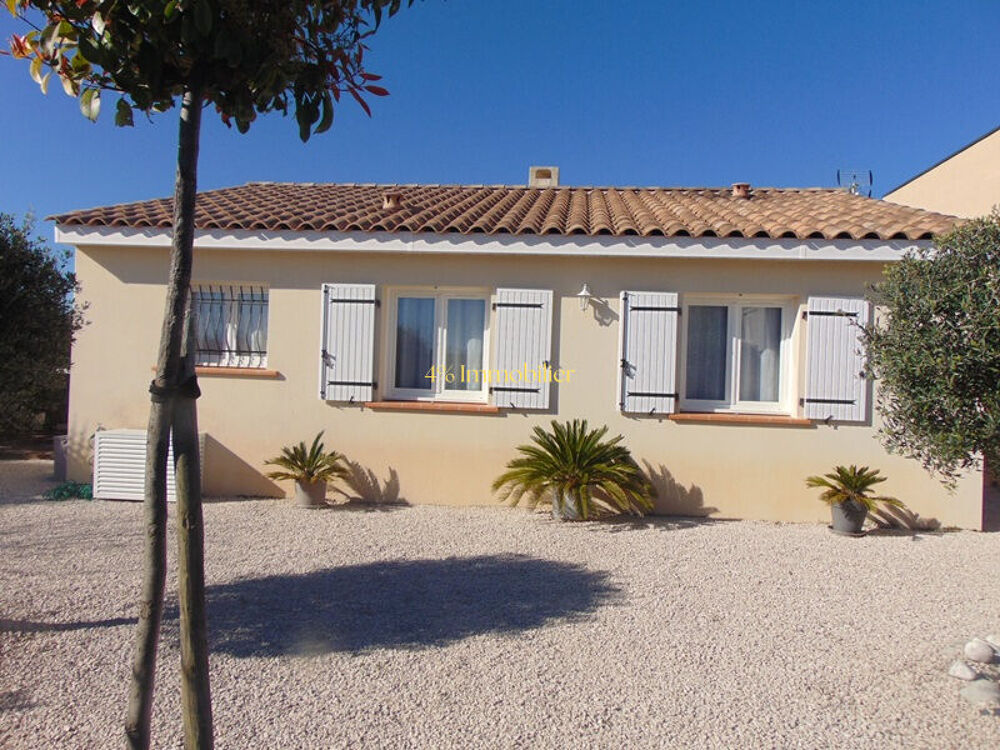 Villa plein pied 5 pièces