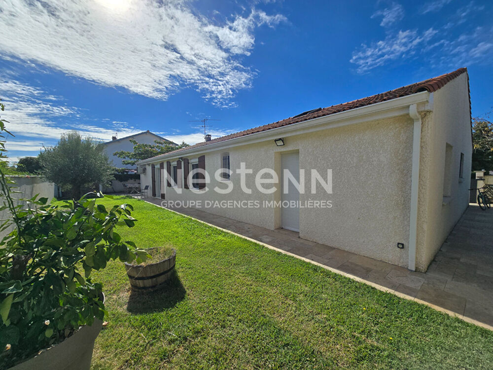 Vente Maison Villa T6 de plain-pied, 137 m² - 5 chambres - Terrain de 617 m² - Villeneuve-Tolosane- Piscine Villeneuve tolosane