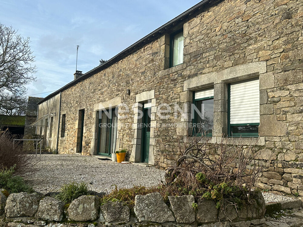 Longère en pierre, avec maison d'habitation 128 m² potentiel 170 m² et maison louée 85 m²