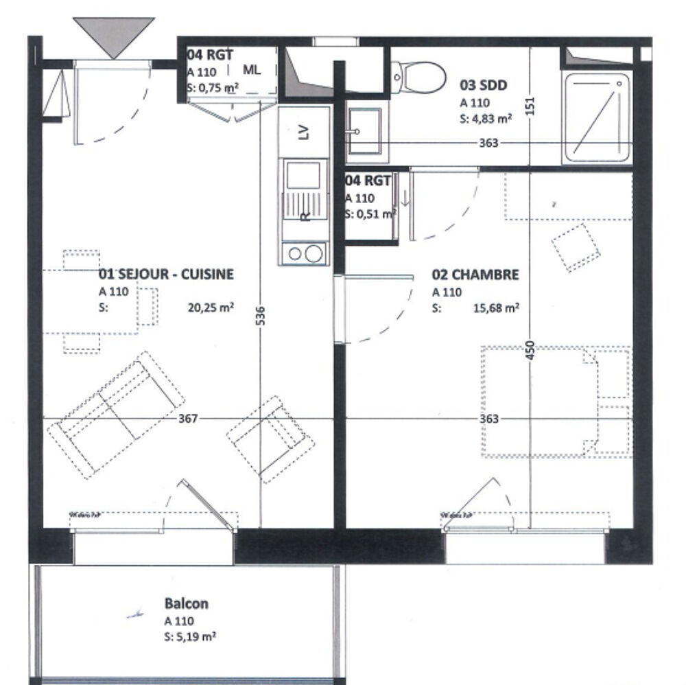 Appartement – Criquebeuf-sur-Seine, Eure - Vue 3