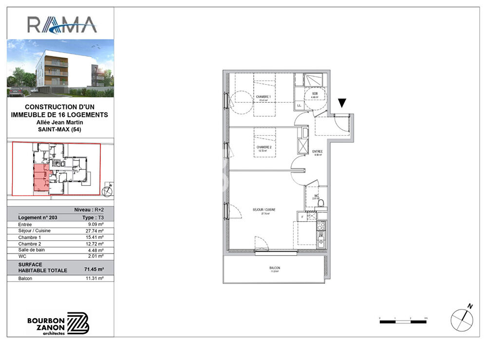Vente Appartement Programme neuf St Max Saint max