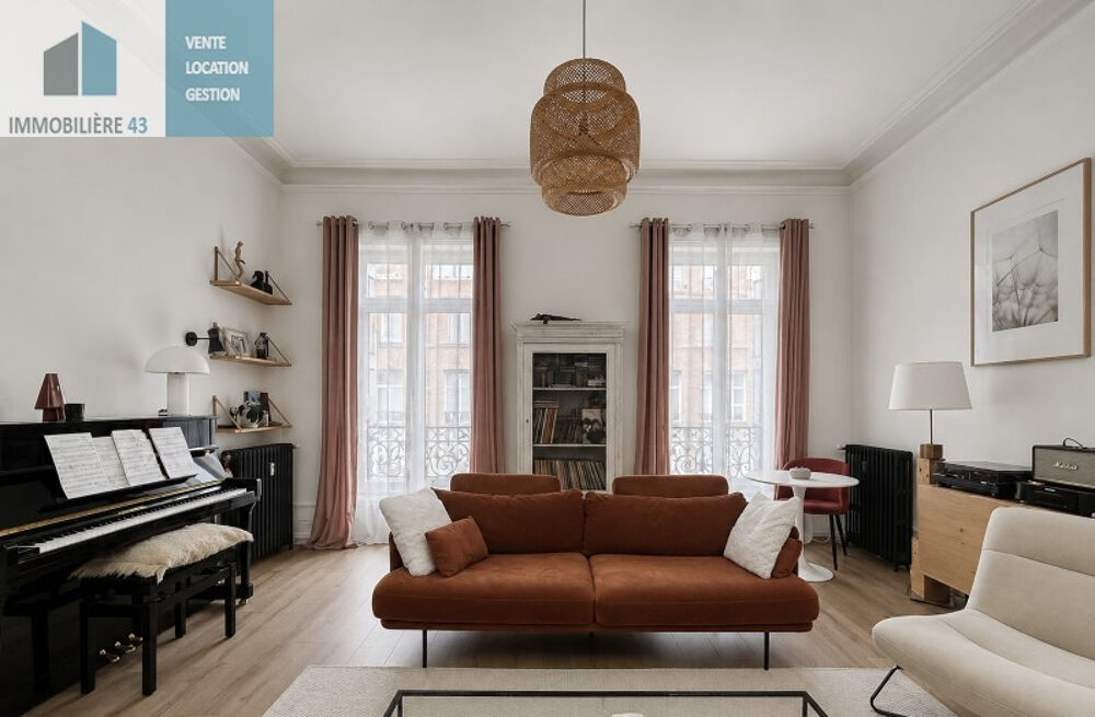 Vente Appartement T4 120 M2 RENOVE AVEC GARAGE CENTRE VILLE Le puy en velay