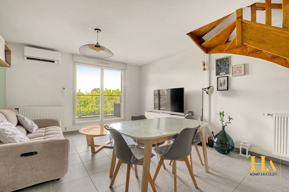 Appartement dernier étage Castanet Tolosan 3 pièces 58 m2, balcon, climatisation et parking