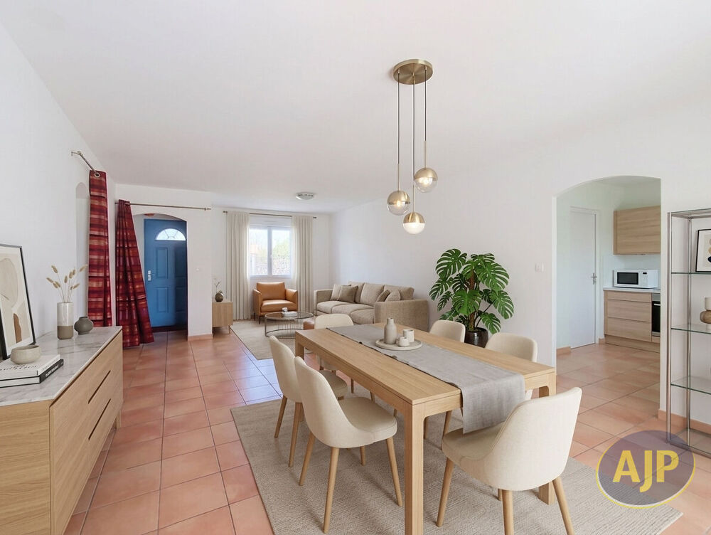 Plain-pied avec terrain de 955 m². Tout à pied & Impasse