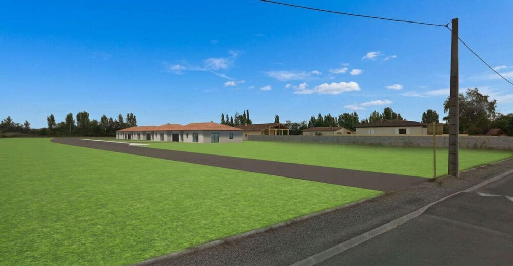 Vente Terrain Spécial Pro - Cazères - Foncier à fort potentiel : permis accordé pour 4 maisons T4 Cazeres