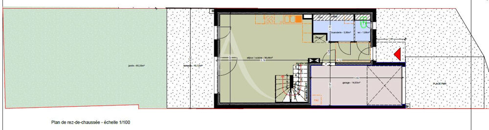 Maison jumelée individuelle Grésy-sur-Aix - Frais de notaire réduits