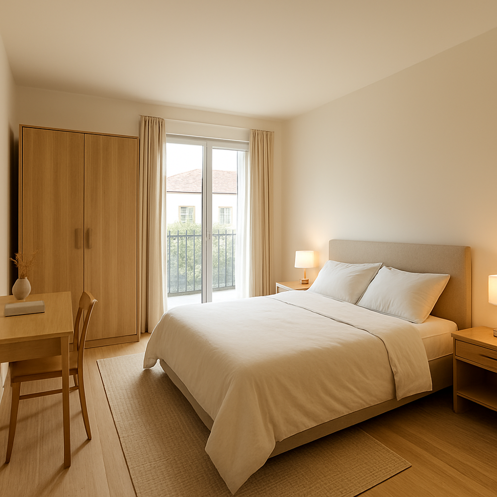 Appartement 2 pièces de 41 m2 (Saint-Fargeau-Ponthierry)