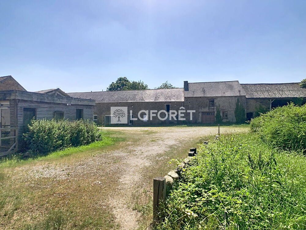 Maison-Corps de ferme Meneac 3 pièce(s) 110 m2