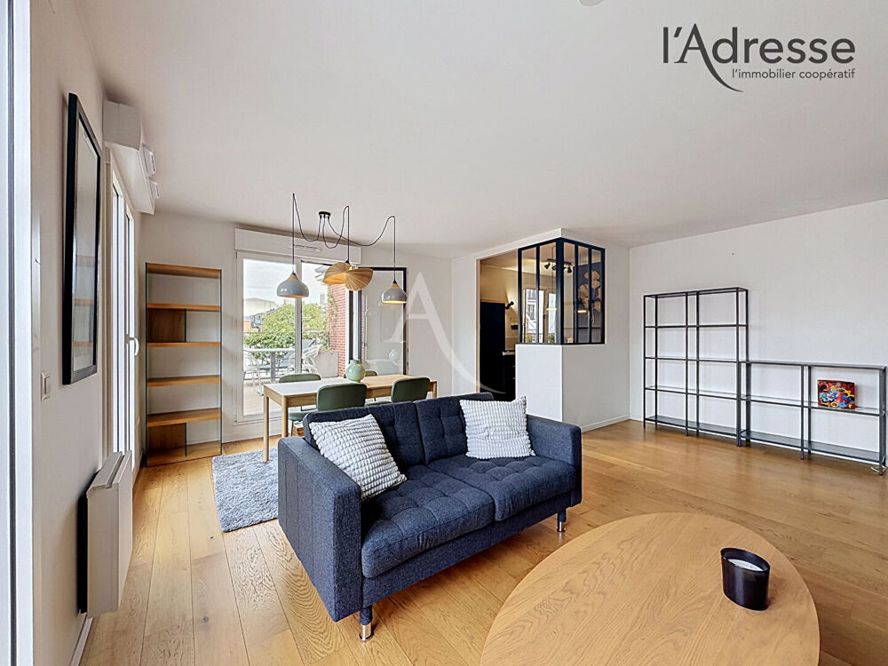 Location Appartement PUTEAUX/ Cours Voltaire - Appartement 2 pièces 62m² - 1 Terrasse - 1 Cave et 1 Parking Puteaux