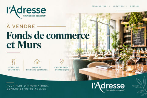 Murs et fond de commerce Gu&eacute;rande 90m&sup2; 530000 44350 Guerande