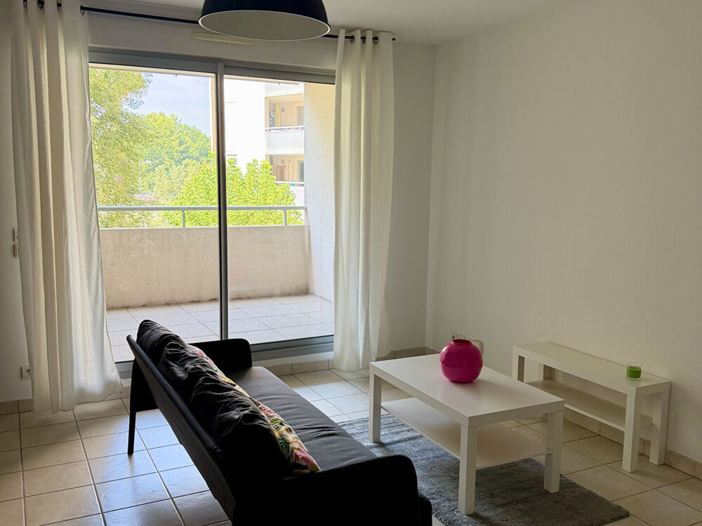 Location Appartement CASTELNAU-LE-LEZ  - QUARTIER LE PONT -  APPARTEMENT 2 PIÈCES MEUBLÉ - 48 M² - LOGGIA 11 M² - PARKING PRIVATIF EN SOUS-SOL. Castelnau le lez