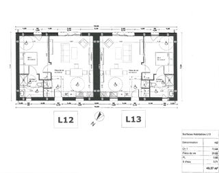  Maison � vendre 2 pi�ces 50 m�