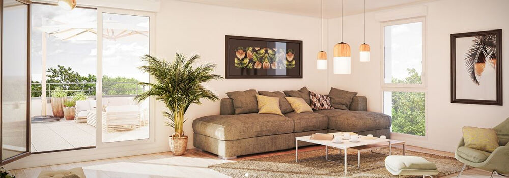 Chateaugiron - Appartement T3 de 61 m2 avec balcon et parkings