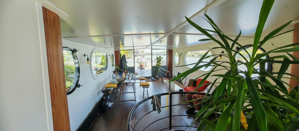 Vente Maison Magnifique Péniche FREYCINET 155 m2 4 chambres Pont de Bezons Bezons