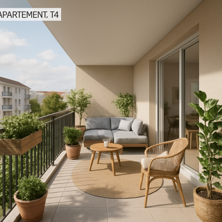  Appartement à vendre 4 pièces 67 m²