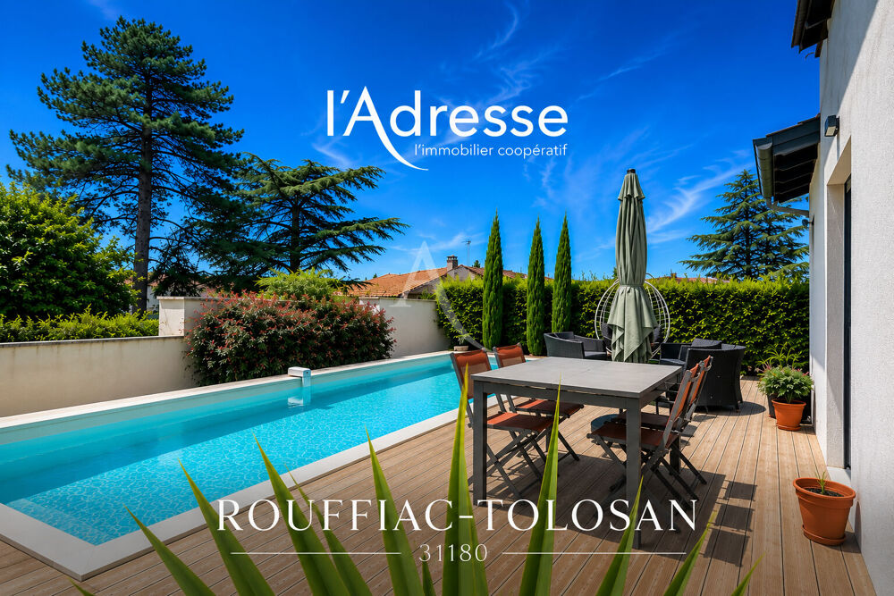 Vente Maison Rouffiac Tolosan, villa T6  avec piscine Rouffiac tolosan