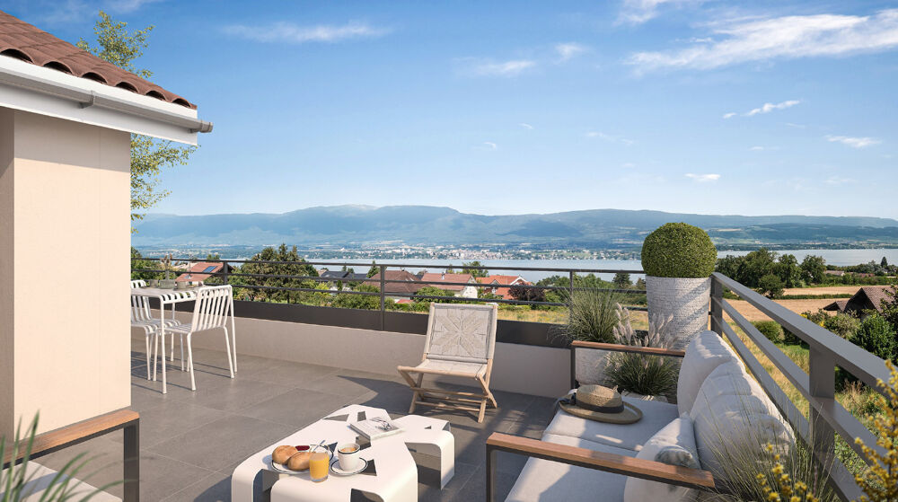 MESSERY - T4 de 104.2m² - Vue Lac