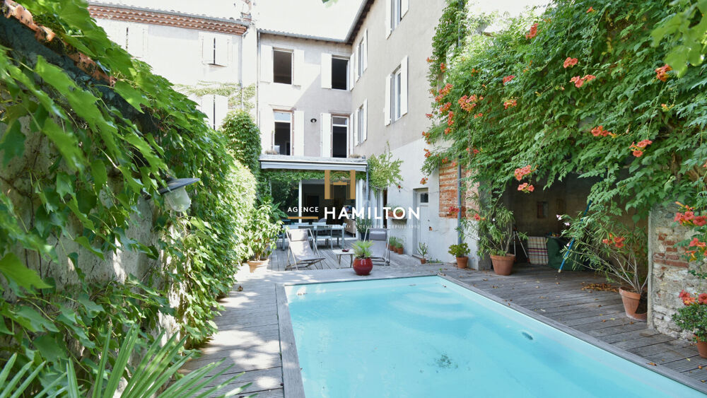 ALBI CENTRE - JARDIN INTIMISTE, PISCINE ET GARAGE