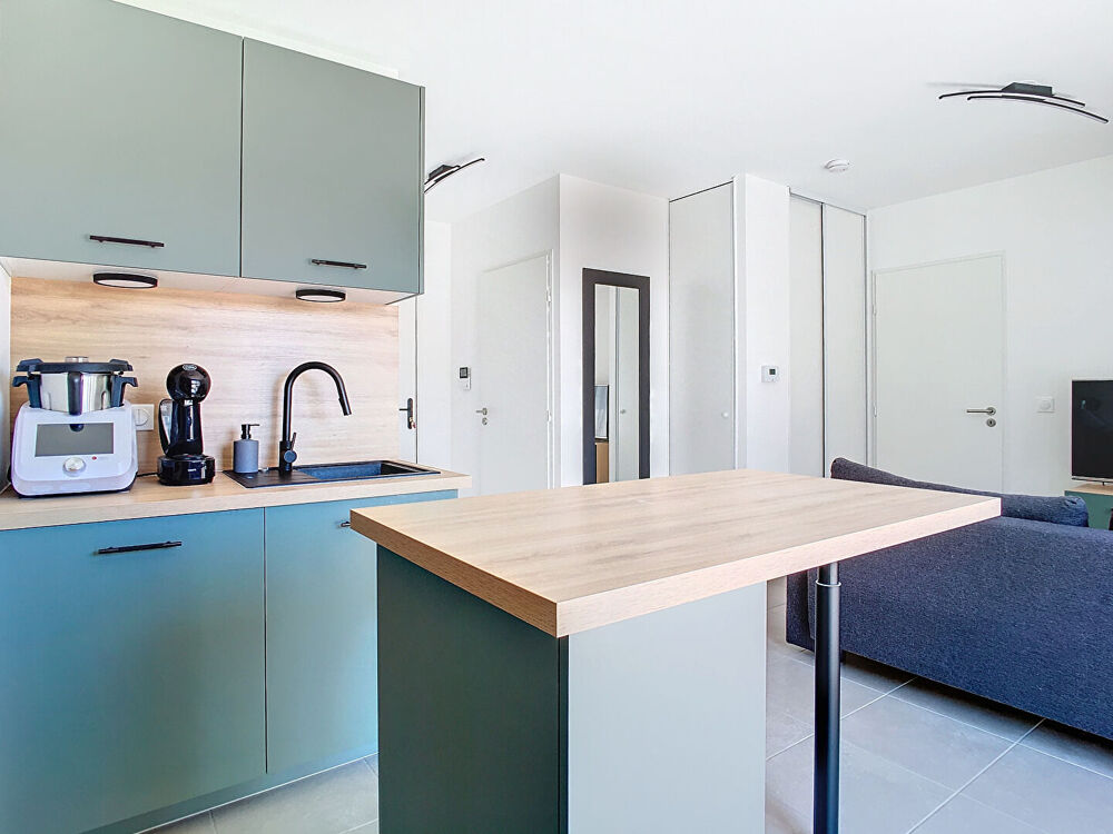 Location Appartement LA BALME DE SILLINGY _ Appartement meublé, 2 pièces de 40,86 m² avec balcon, cave et place de parking, à louer La balme de sillingy