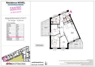  Appartement à vendre 4 pièces 77 m²