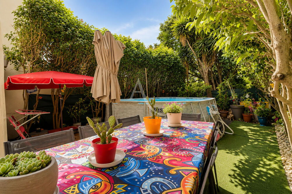 T2 REZ-DE-JARDIN - JARDIN 80 m² - CAVE - RÉSIDENCE AVEC GARDIEN