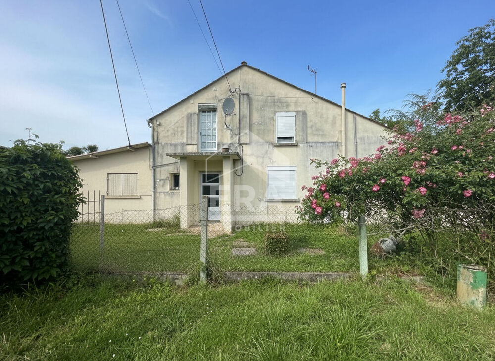 Maison à vendre individuelle à 5 min Saint-Seurin - 4 chambres, 122 m²