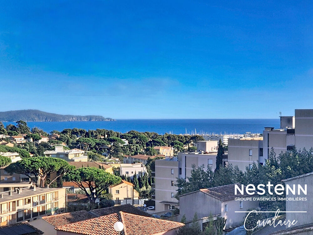 Vente Appartement VUE MER Appartement de type studio + mezzanine, 4 couchages, avec terrasse et stationnement, piscine dans la résidence Cavalaire sur mer