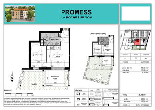  Appartement � vendre 2 pi�ces 38 m�