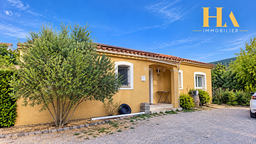 À VENDRE Villa 4 pièces Moulès-et-Baucels (34190) 100 m² habitables Terrain 1 100 m² Piscine