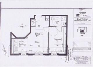  Appartement à vendre 2 pièces 39 m²