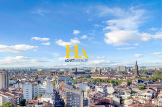 Vente Appartement Toulouse Matabiau  T3/4 de 70 m² , vue imprenable Toulouse et Pyrénées Toulouse