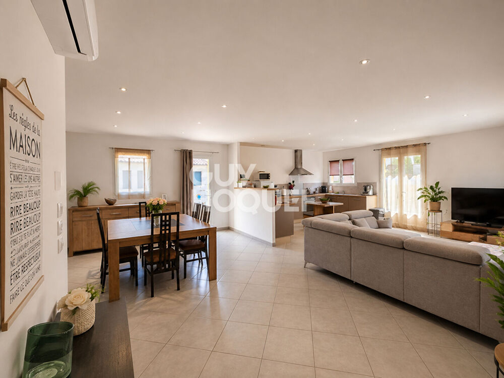Vente Maison Villa contemporaine 110 m²  Terrain de 550 m² Tourouzelle