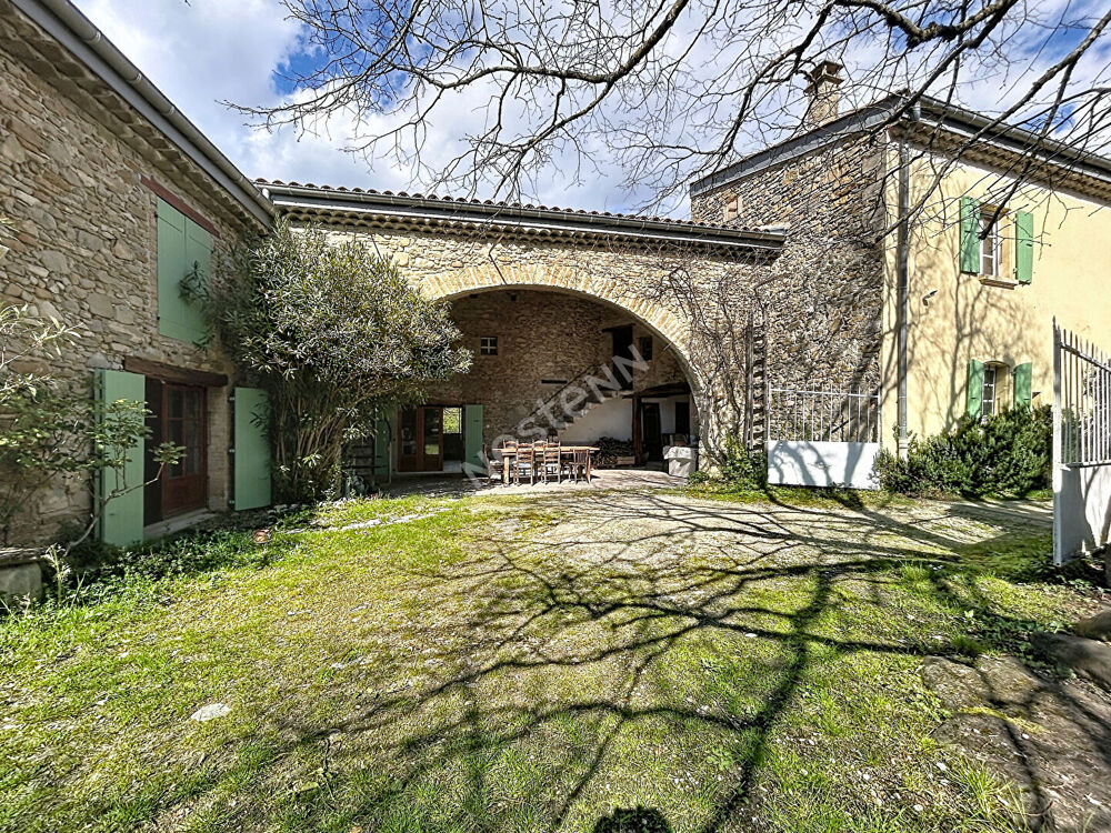 Vente Maison Maison  20 pièces 509.88 m2 sur  4986m² de terrain, ancienne magnanerie Pont de barret