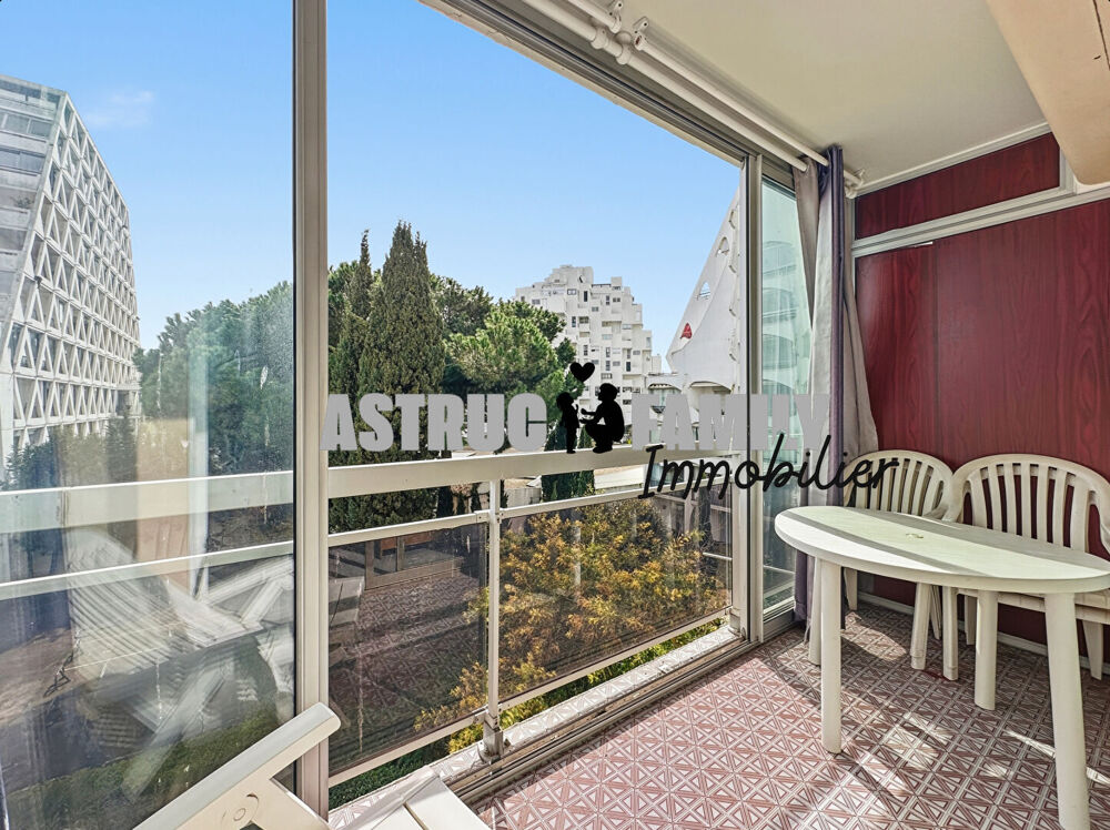 La Grande Motte - STUDIO EN CENTRE VILLE - LOGGIA