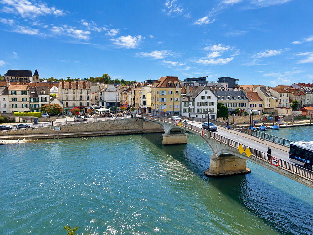 Charmant 2 pièces 45,3m² en duplex avec vue exceptionnelle sur la Marne