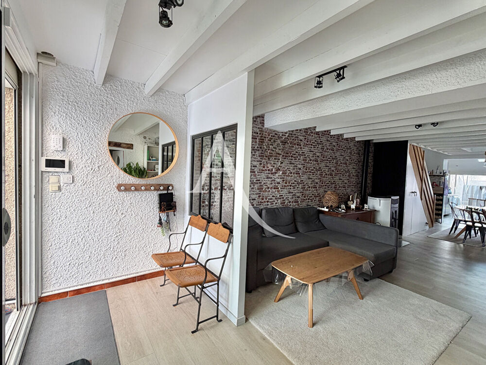 PALAVAS-LES-FLOTS - RIVE DROITE - MAISON - VUE ÉTANG - 87 M² - UNE PARCELLE DE 204 M² - UNE CHAMBRE - UN COIN NUIT OU BUREAU -
