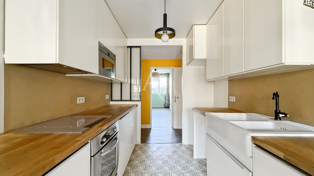Vente Appartement Silly-Gallieni - 3 pièces traversant de 66,47 m² avec balcon plein sud Boulogne billancourt