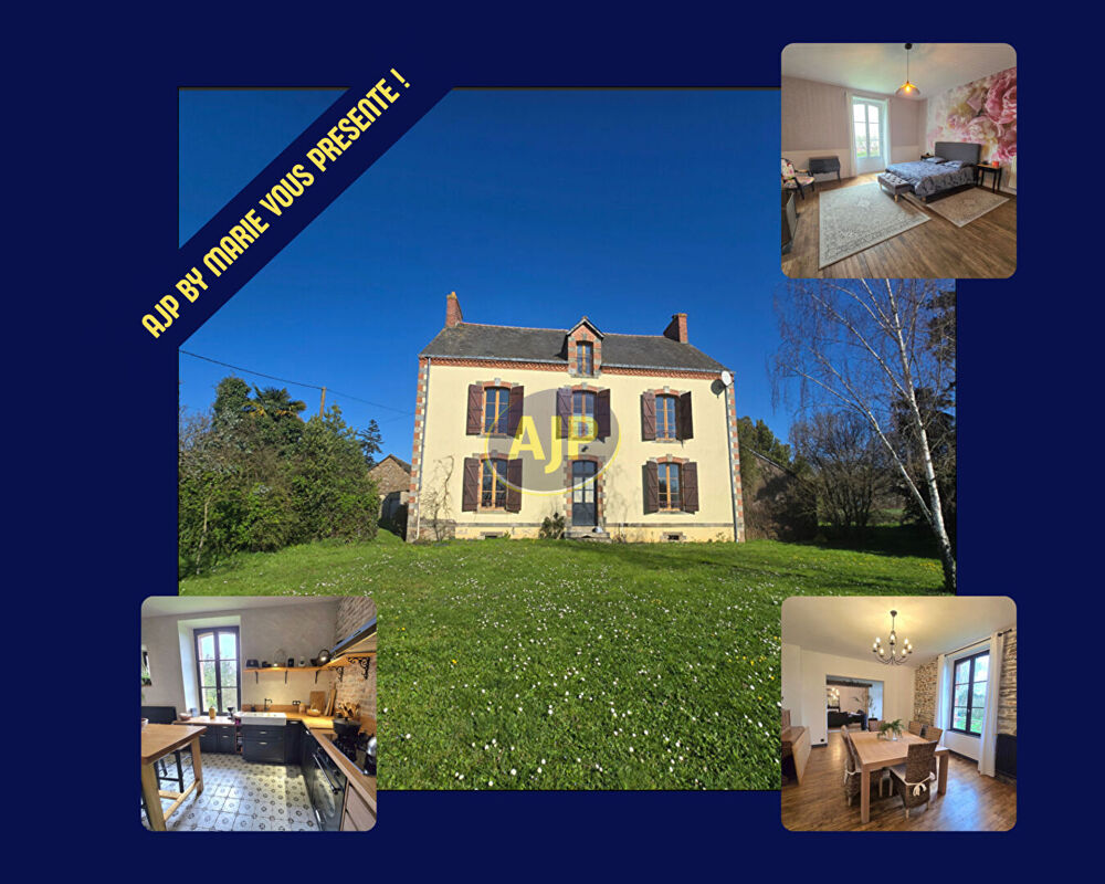 Vente Maison Maison Bourgeoise  Guemene Penfao 8 pièces, 228 m² , grenier et terrain Guemene penfao