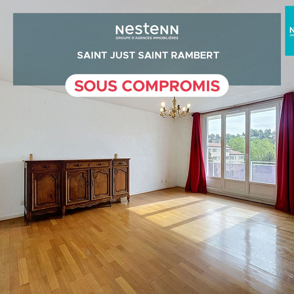 Vente Appartement Appartement  Saint-Just-Saint-Rambert - 4 pièces avec ascenceur - 87.71m² - parking et cave Saint just saint rambert