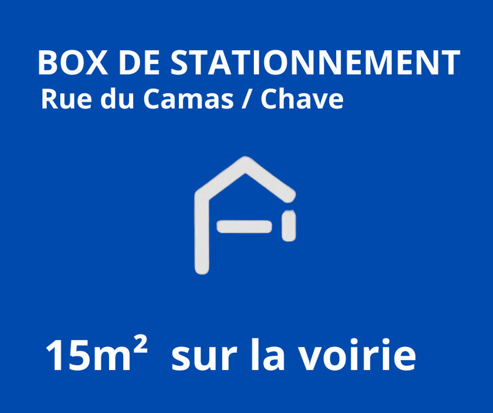 Vente Parking/Garage Box pied d'immeuble rue du camas Marseille 5