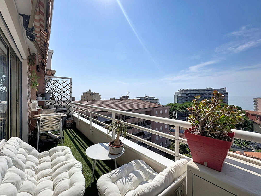 PENTHOUSE 4P VUE MER à ROQUEBRUNE CAP MARTIN-CARNOLES