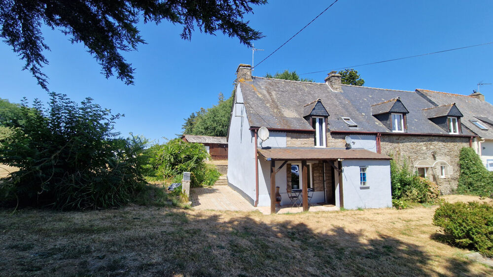 Vente Maison MORBIHAN  Deux charmantes maisons en pierre situées à la campagne, with garden, garage; accès facile à Josselin, Ploërmel et Loc Guegon